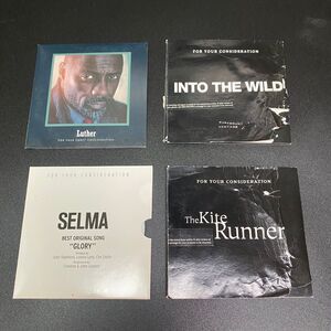 DVD For Your Consideration FYC Lot Luther, Into the Wild, Selma, The Kite Runner